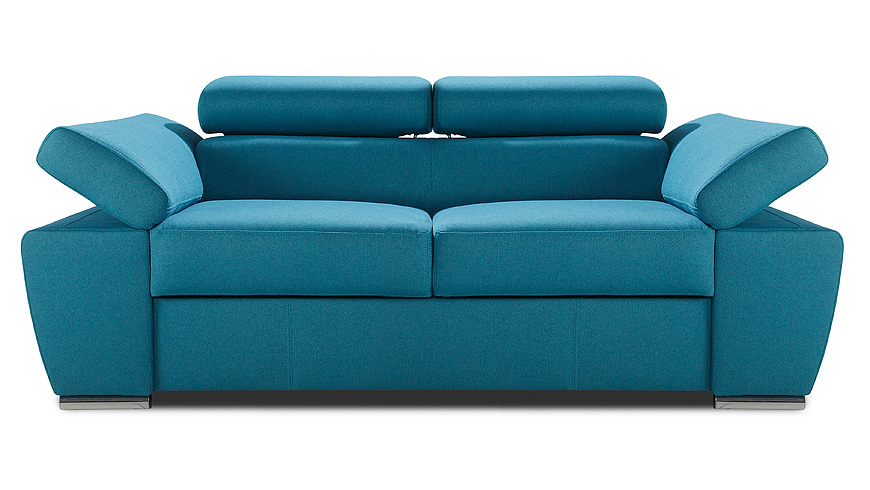 Sofa RICARDO 2 to mebel niebywale elegancki i praktyczny. Jego wyjątkowa stylistyka będzie pięknym i mocnym