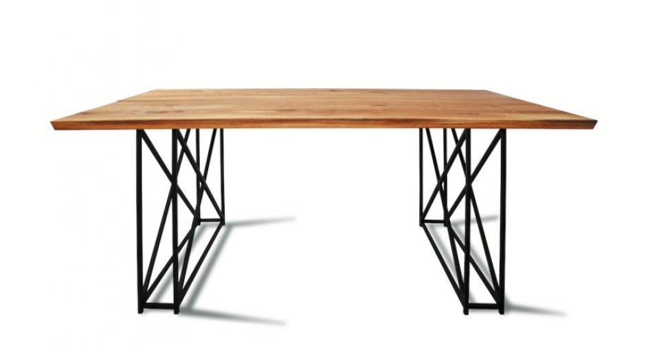 Designerski stół LOFT 1211 z naturalnego dębu.