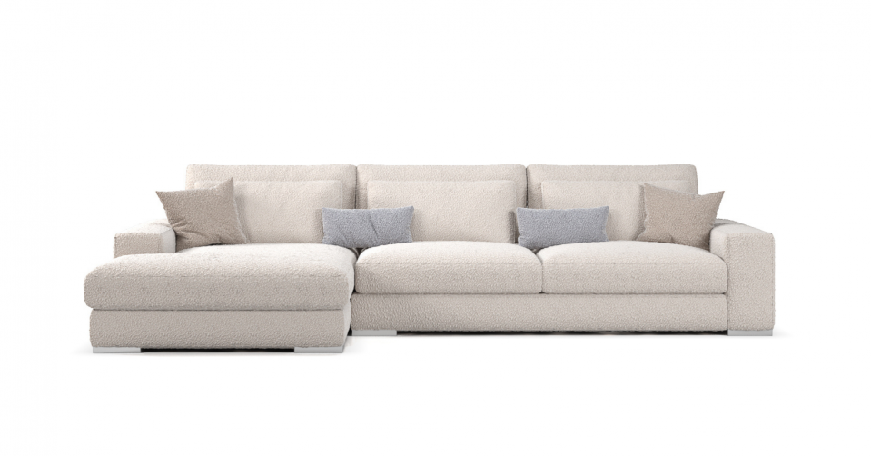 Modułowa sofa AREZZO produkowana jest w wersji na dowolny wymiar
