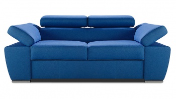 RICARDO sofa 2,5 osobowa w niebieskim kolorze.