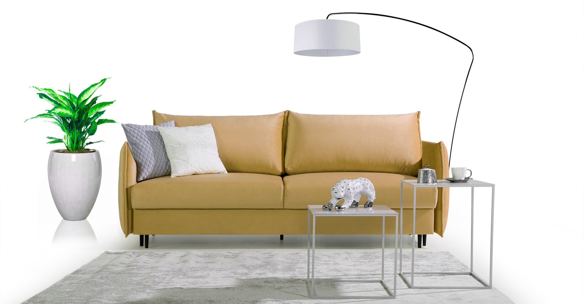 EGO designerska sofa z funkcją spania.